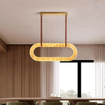 Lena Aidrian Marble Copper Chandelier