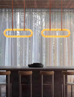 Lena Aidrian Marble Copper Chandelier