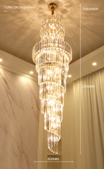 Large Italian Crystal Chandelier
