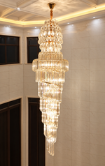 Large Italian Crystal Chandelier