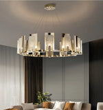 Ellard Eshelman Marble Gold Chandelier