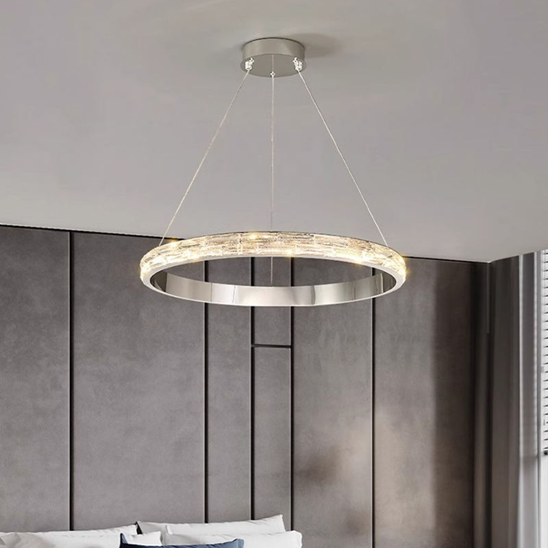 Aria Ritz Silver Ring Light LED