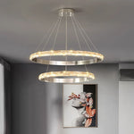 Aria Ritz Silver Ring Light LED