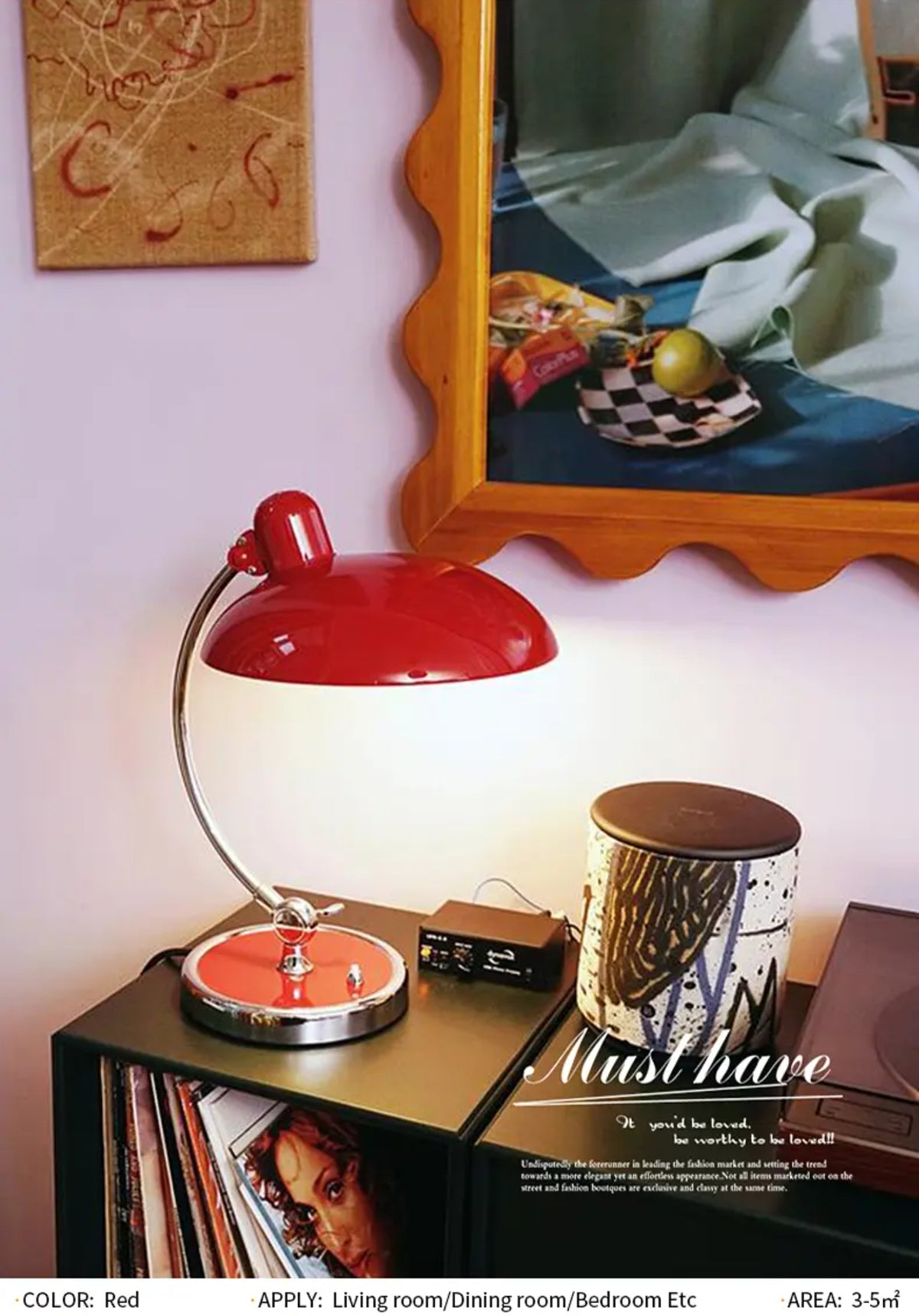 Tegan Mishler Table Lamp- 4 Colours