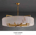 Vard Mahailey Gold Marble Chandelier