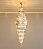 Large Tower Classic Crystal Chandelier