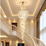 Spiral Crystal Chandelier Light
