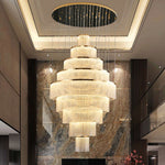 Aayan Allysha Gold Crystal Chandelier