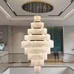 Aayan Allysha Gold Crystal Chandelier