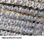 Aayan Allysha Gold Crystal Chandelier