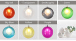 Glass Led Lights Chandelier- Multicolored/Clear