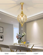 Tryston Pendant Light-Gold/Black