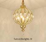 Tryston Pendant Light-Gold/Black