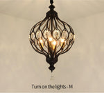 Tryston Pendant Light-Gold/Black