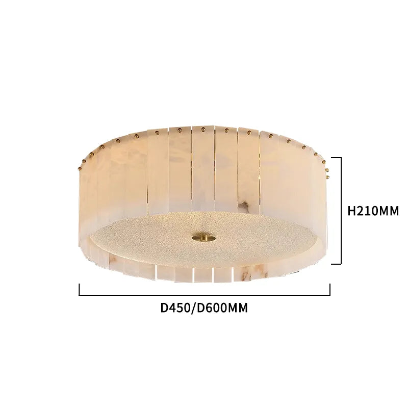 Corova Marble Gold Ceiling Light