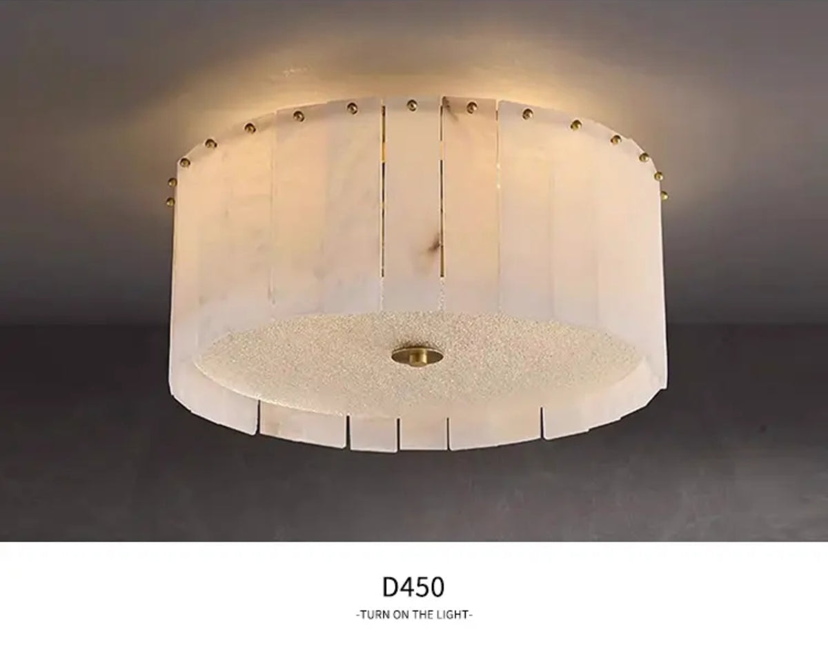 Corova Marble Gold Ceiling Light