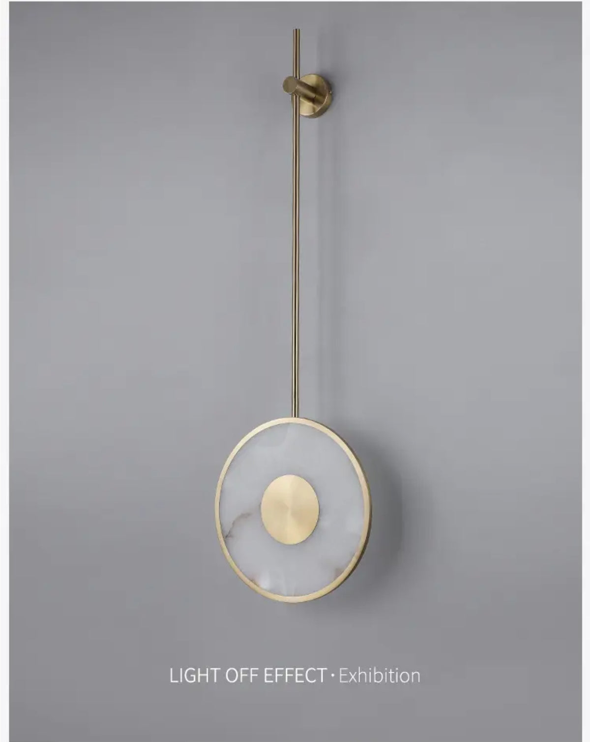 Dayatra Marble Copper Wall Light