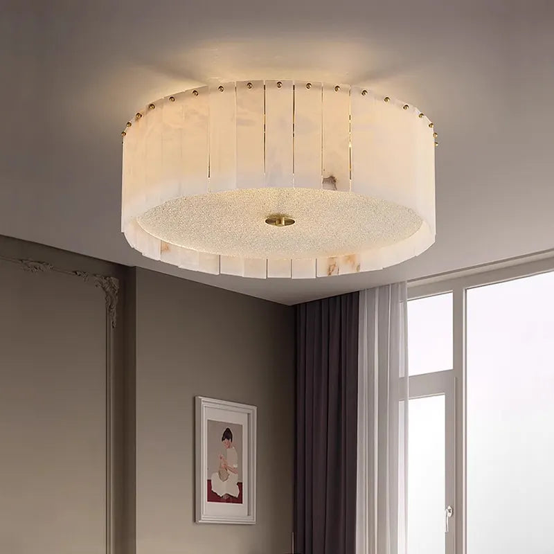 Corova Marble Gold Ceiling Light