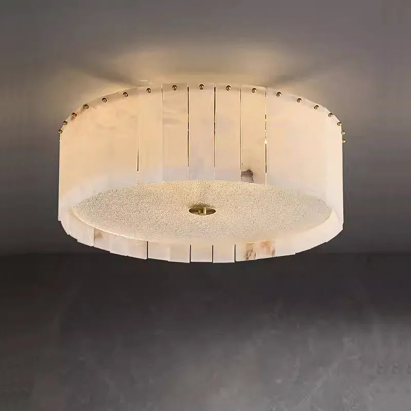 Corova Marble Gold Ceiling Light