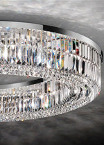 Charlie Salas Silver Ceiling Chandelier