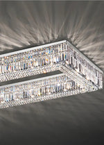 Charlie Salas Silver Ceiling Chandelier