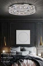 Charlie Salas Silver Ceiling Chandelier