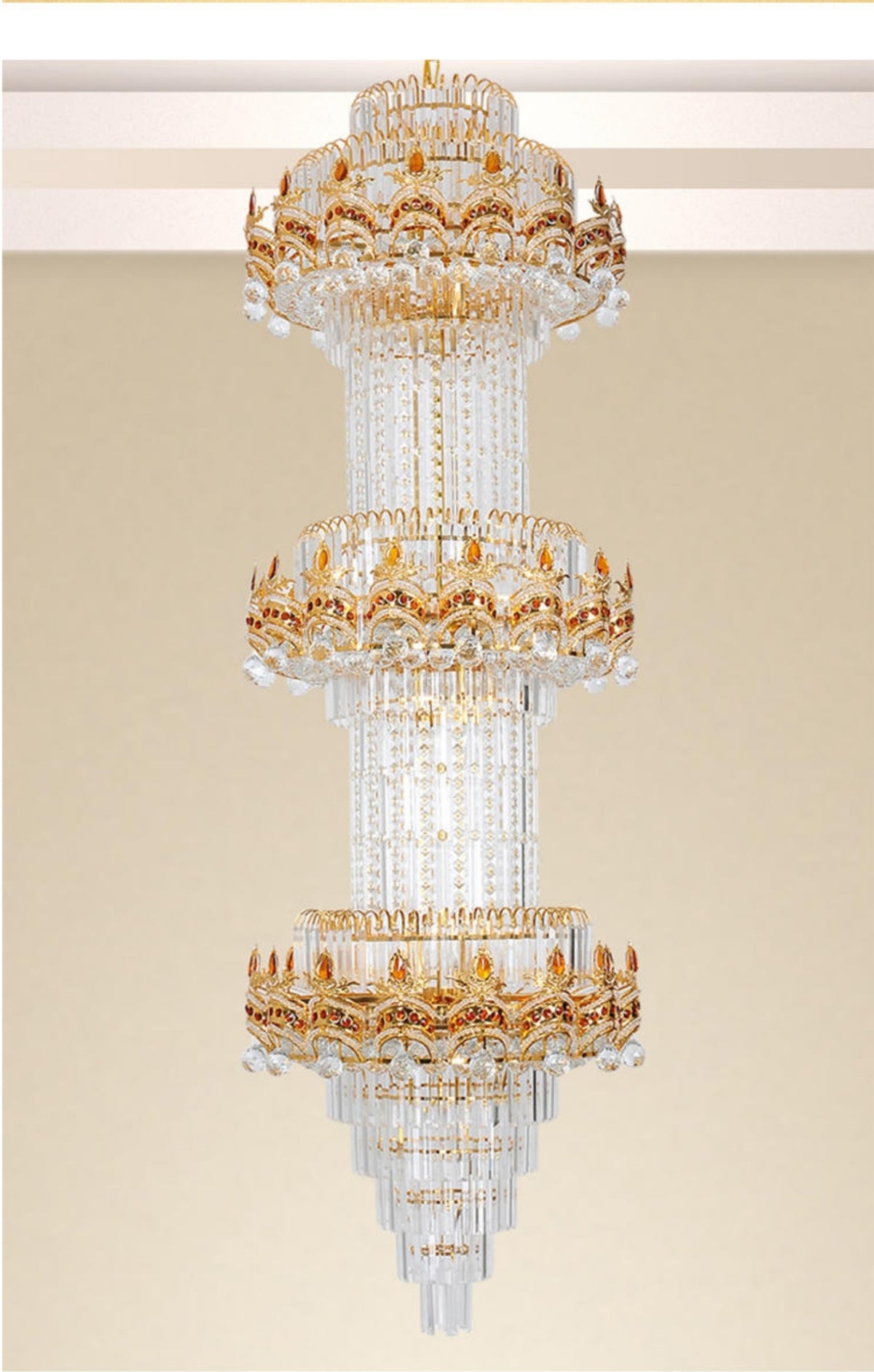 Large Premium Luciole Crystal Chandelier - Reflect Lighting