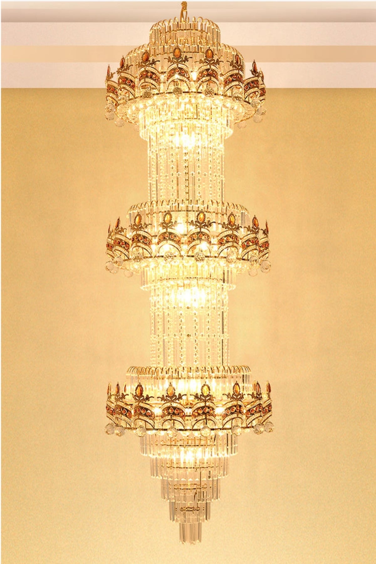 Large Premium Luciole Crystal Chandelier - Reflect Lighting