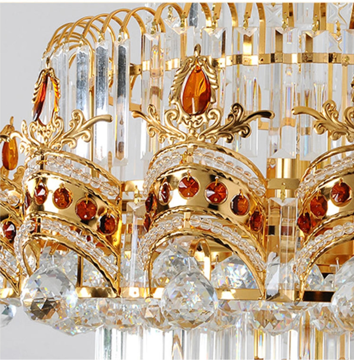 Large Premium Luciole Crystal Chandelier - Reflect Lighting