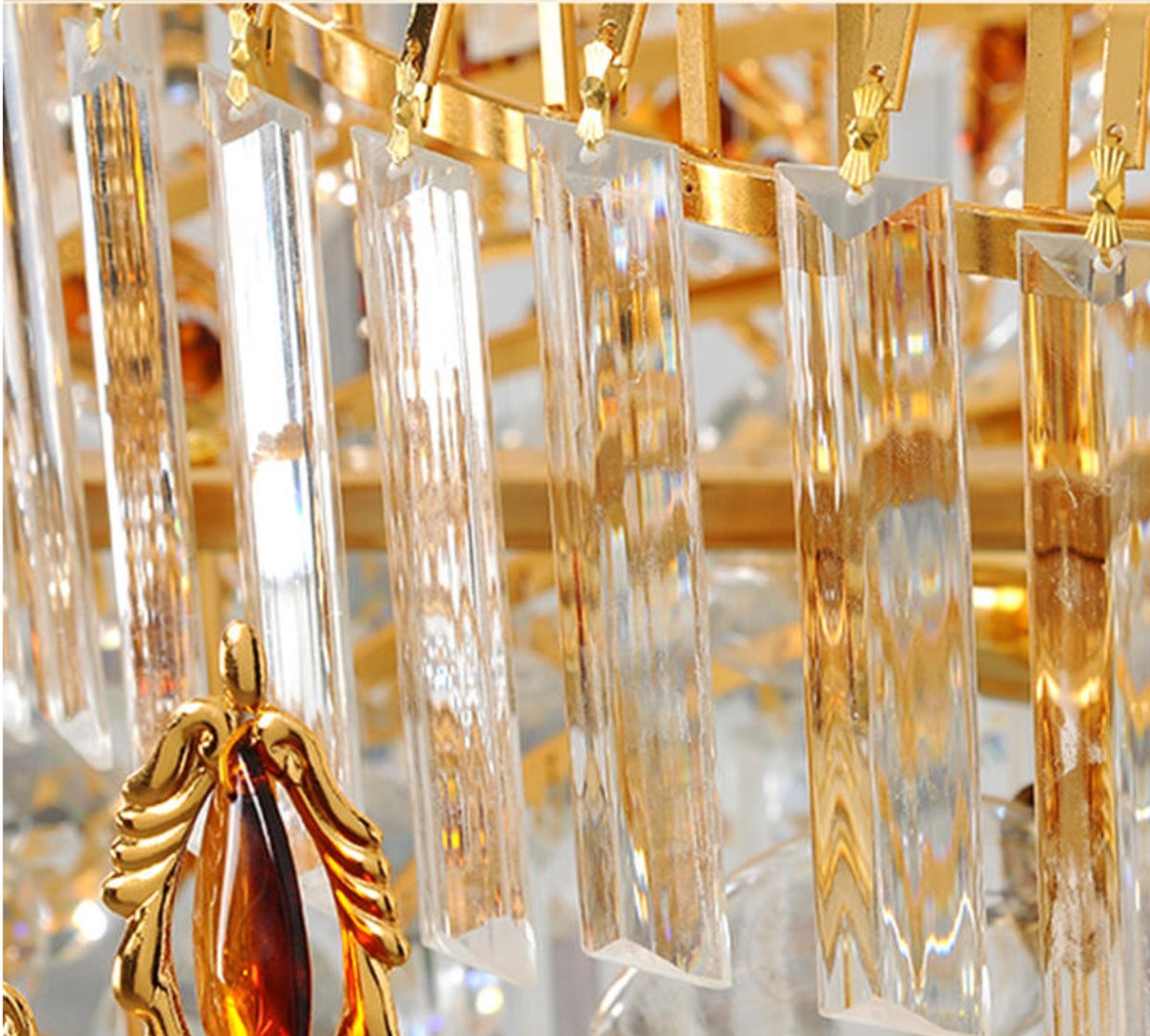 Large Premium Luciole Crystal Chandelier - Reflect Lighting