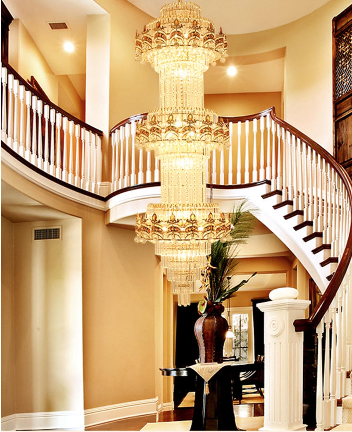 Large Premium Luciole Crystal Chandelier - Reflect Lighting